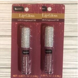 BPure Hydrating Lip Gloss with Grapeseed Oil Bling (Set of 2) B Pure B•Pure.